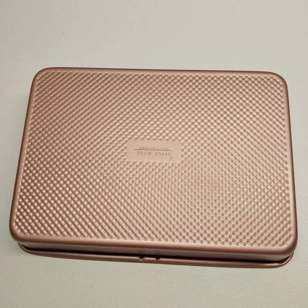 David Burke Gourmet Pro 13x9 Rose Gold Textured Nonstick Baking Pan